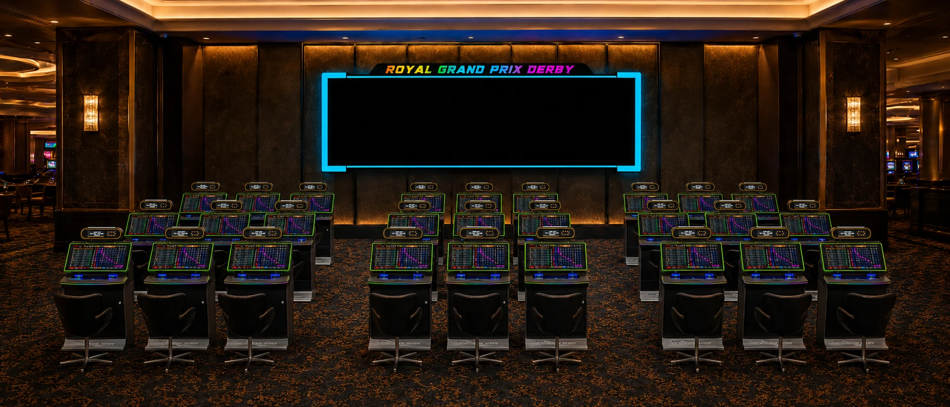Royal Grand Prix Derby 3 — deployed installation overview